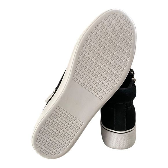 Steve Madden Gryphon Sneaker black suede 9 NEW - Picture 5 of 8